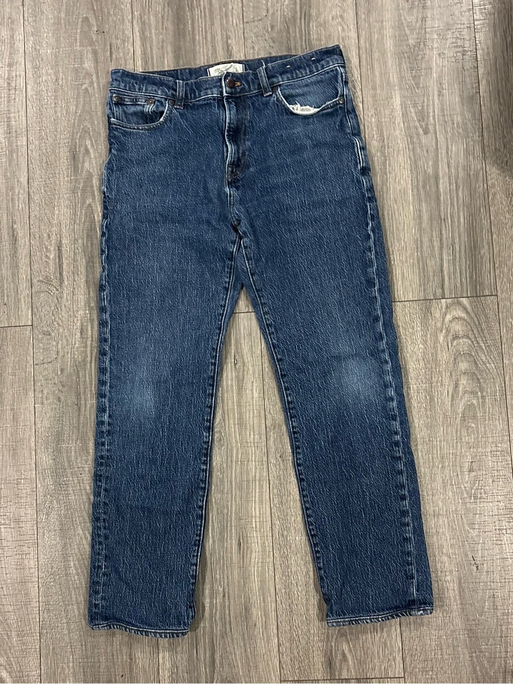 Madewell 1991 Straight Jeans Women’s Size 31 Medium Wash High Rise Denim 0542